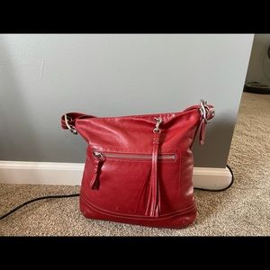 Medium sized Red Coach Purse